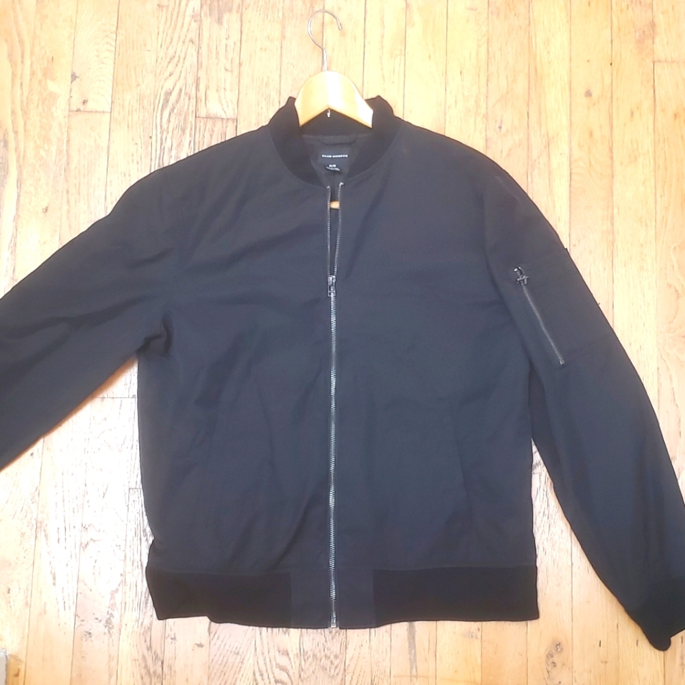 Club Monaco Men's Lightweight Bomber Jacket